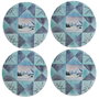 Hermia Salvamanteles Individuales Multicolor de 37 cm (Set de 4)